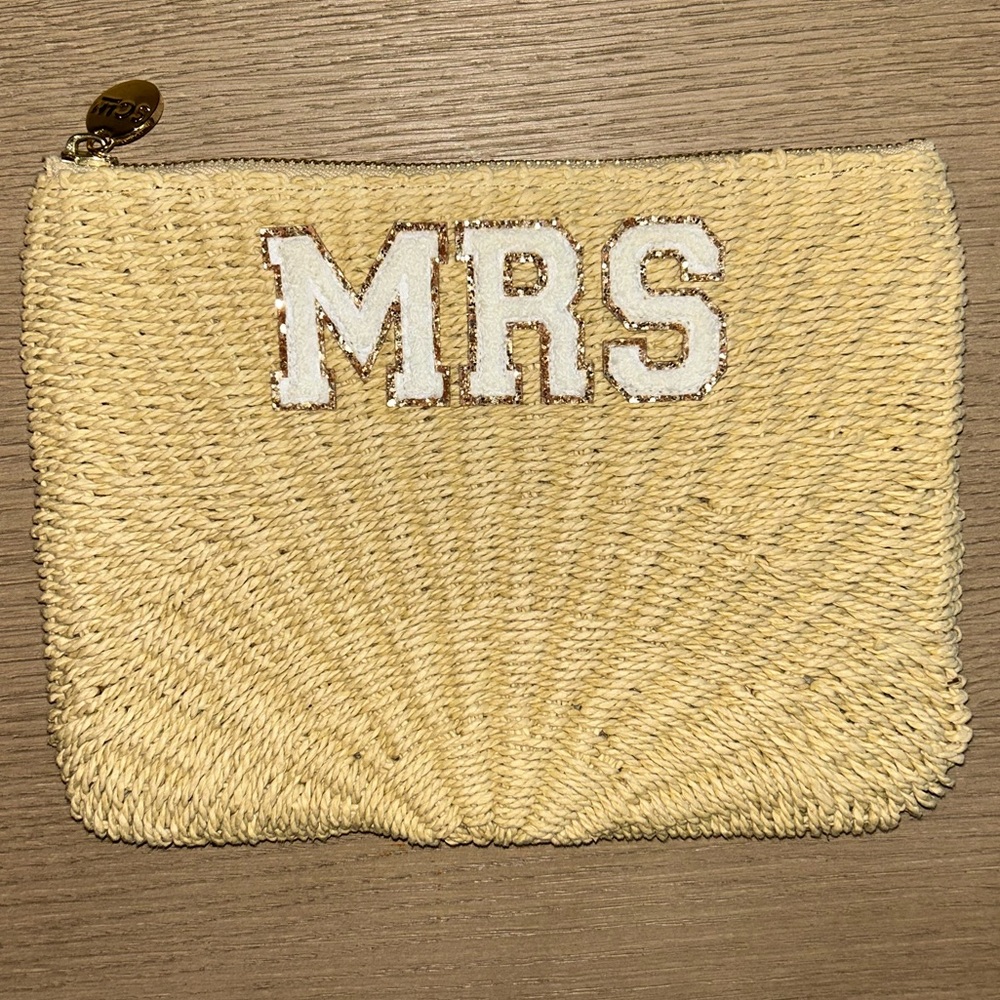 Stoney Clover Lane Woven Flat Pouch